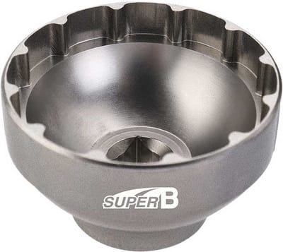 Super B Sram/race Face/rotor/zipp Professional Trapasgereedschap Zilver