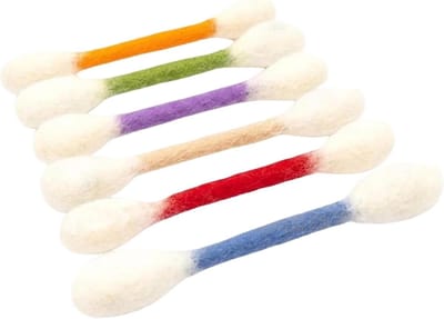 Kattenkruid Speelgoed - Kauwspeeltjes - Tanden Poetsen - Stimuleert Beweging - 6 Stuks - Gemengde Kleuren