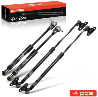 Frankberg 4x gasveer motorkap achterklep voor Toyota