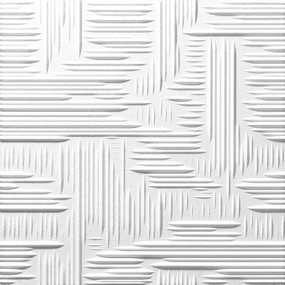 Decoratieve Platen - Plafond Wandpanelen - Interieur Verfraaiing - Warmte Geluidsisolatie - 50x50cm 10m² - Wit