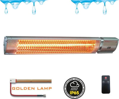 Infrarood terrasverwarmer + Remote