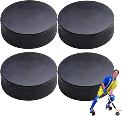 Hockey Schijf - Rolhockey Puck - Binnen Sporten - Officiële Wedstrijdstandaard - Diameter 7.6 cm - Blauw