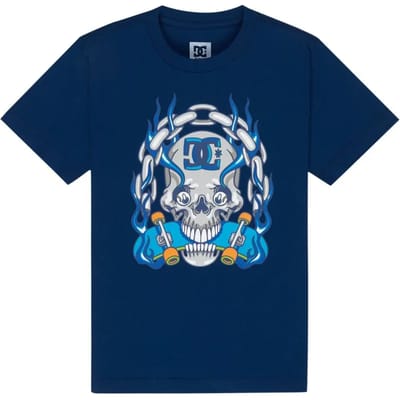 Junior Hoodie DC Shoes Burning Skull