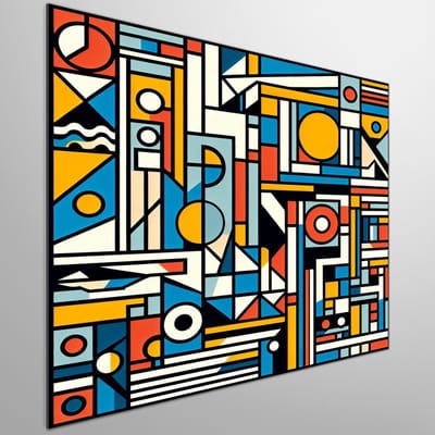 Kunstprint | Wanddecoratie | Dibond | 100 × 100 cm