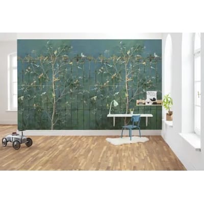 Komar Fotobehang Birdsong Breeze - Groen - 2,50m X 400cm