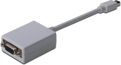 Digitus DB-340407-001-W video kabel adapter 0,15 meter Mini DisplayPort Wit