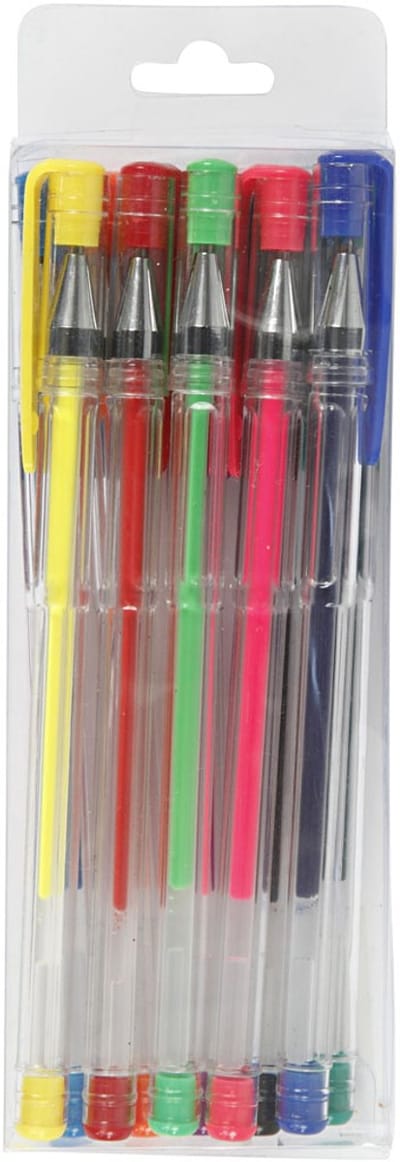 Gelpen 10 Stuks 15 Cm Multicolor