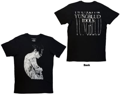 Yungblud - Idols Photo Heren Tshirt - S - Zwart