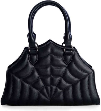 Banned - SIRIN Handtas - Zwart - Spinnenweb handtas - (bxhxd) ca. 28cm x 17cm x 8cm