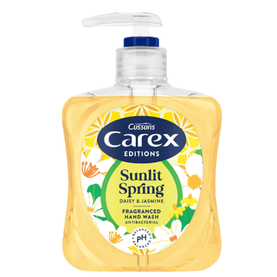 Carex Sunlit Spring Daisy & Jasmine Antibacteriële Handzeep - 250 ml