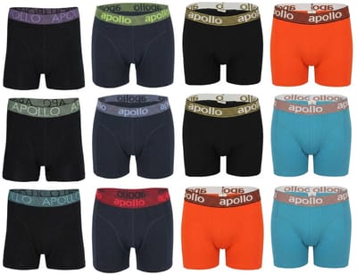 Apollo 12-pack: Uni Color Mix - maat M