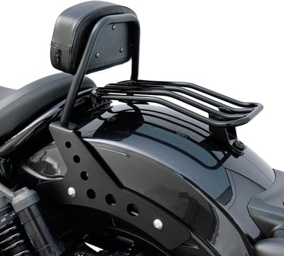 Bagagesupport voor achterste spatbord van motorfiets, geschikt voor solo zitting, compatibel met H-onda Rebel CMX1100 CM1100 2021-2023, ideaal voor motorreizen en extra opslagruimte