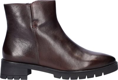 Ara Napoli dames enkellaars - Bruin - Maat 36,5