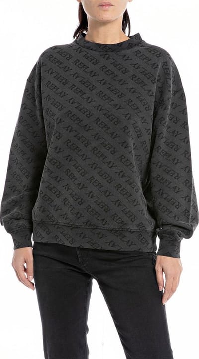 Replay W3106a.000.74052 Sweatshirt Grijs 2XS Vrouw