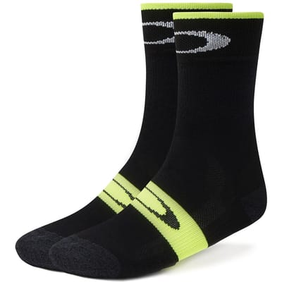 Oakley Thermal Heren Fietssokken Zwart Neon Geel 93286 05W