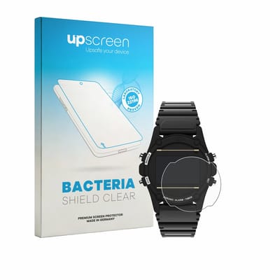 upscreen - Screenprotector voor Timex Expedition Atlantis T5K463 - Folie Beschermfolie transparant antibacterieel