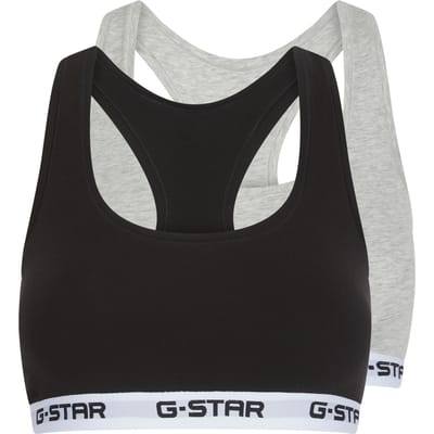 G-Star Carnelian Underwear Black/light Grey Marl Taglia: M | Reggiseni Outlet | Donna | Grigio