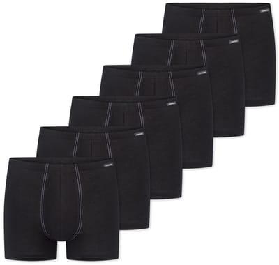 Schiesser Heren retro short / pant 6 pack Cotton Essentials