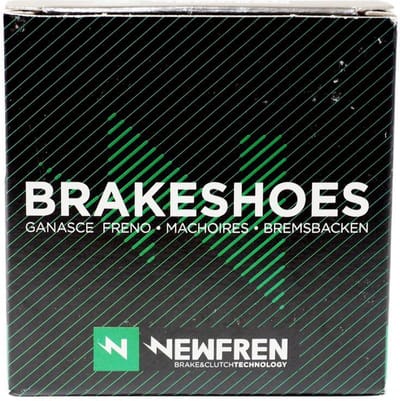 Mâchoire de frein Newfren pour mobylette Peugeot 50 102 type Leleu 70x16mm Neuf