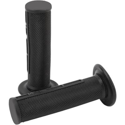 1 Paar Motorfiets Stuurhandvatten Anti-Slip Links Rechts Rubber Motorfiets Handvat Vervanging voor zwart