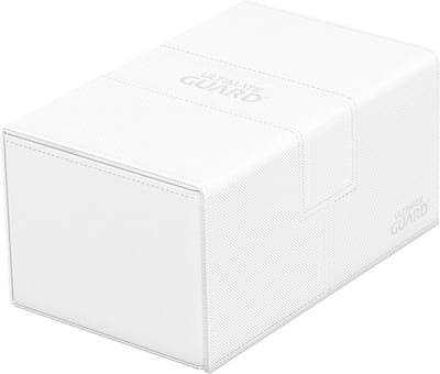 Ultimate Guard Ultimate Guard Twin Flip'n'Tray 160+ Xenoskin - White Card Boxes
