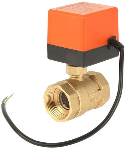 Allecto - Motorische Kogelklep - 2-Weg - Eenvoudige Installatie - G1-1/4 - DN32 - Geschikt voor HVAC - AC 220V