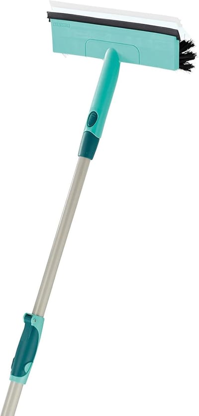 Raamwisser met telescoopsteel voor droge afviging - 200 cm