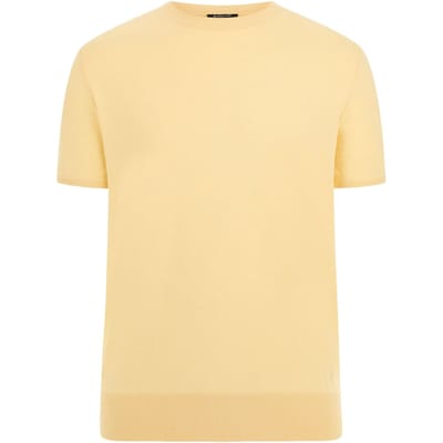 GUESS Marciano By  Cn Ss Silk Cotton Sw Ceramic Beige Taglia: M | Maglioni a maglia Outlet | Uomo | Marrone
