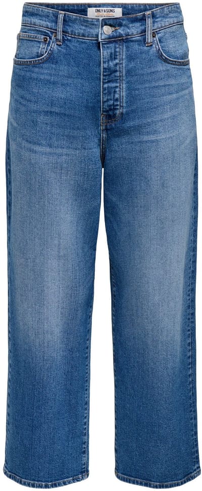ONLY & SONS Wide-leg jeans ONSREMI Mid rise Wide leg fit Stretch Jeans