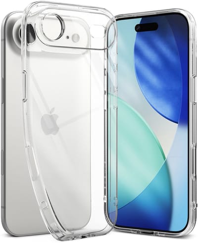 Ringke Air | Hoesje Geschikt voor Apple iPhone Air | Back Cover Flexibel TPU | Militaire Standaard | Transparant