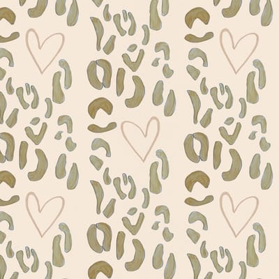 Behang Leopard Lover beige