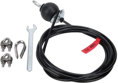 Verstelbare RVS Kabelset voor Thuis Gym, Roestvrij en Duurzaam, Ideaal voor Pulley Systemen en Fitness Accessoires