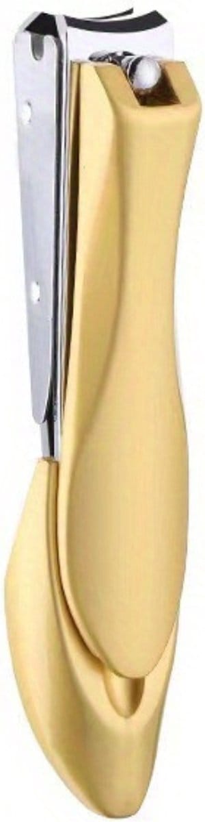 Livano Nagelknipper Met Opvangbakje - Nagelknipper - Teennagels - Nagelschaar - Nageltang - Nail Clipper - Nail Cutter - Goud