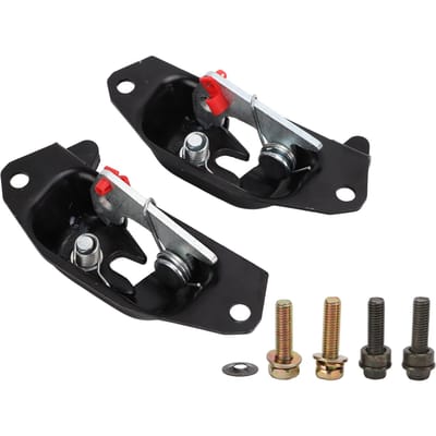 Set Achterklep Kofferbakdeur Vergrendeling Vanger Bout Kit 15921948 Vervanging voor Chevy Avalanche 1500 2500 black