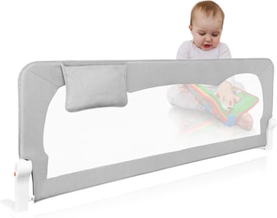 Solacis Opblaasbare bedrand - Bedhekje - Bedrand - Bedrand baby - Bedbeveiliging - Uitvalbescherming - Bedrail - Must have voor in uw bed!