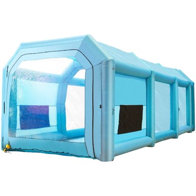12x5x4 m Cabine de Peinture Gonflable Tente Personnalisée Cabine de Peinture Gonflable
