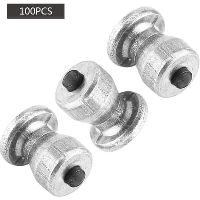 100 Pièces 8*10mm Clou à Neige en Alliage Dur Vis Antidérapantes Pour Pneu d'Automobile Accessoires Auto