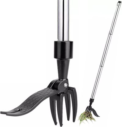 Onkruidsteker - Wortelverwijderaar - Tuinonderhoud - Lange Handgreep - 100cm Lengte