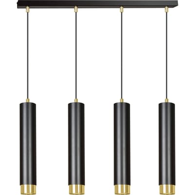 4-lichts hanglamp Kobe | Loft46