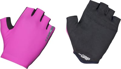 GripGrab - Aerolite InsideGrip Korte Vinger Zomer Race Fietshandschoenen zonder Padding - Roze - Unisex - Maat S
