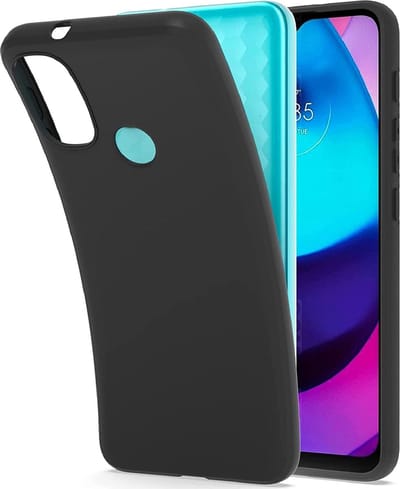 HB Hoesje Geschikt voor Motorola Moto E20 & E40 Zwart - Siliconen Back Cover