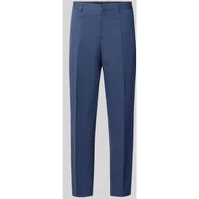 straight fit broek van linnenmix model 'Wesley'