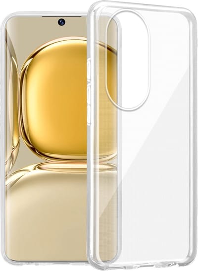 Cadorabo Hoesje geschikt voor Huawei P50 PRO in VOLLEDIG TRANSPARANT - Beschermhoes gemaakt van flexibel TPU Silicone Case Cover