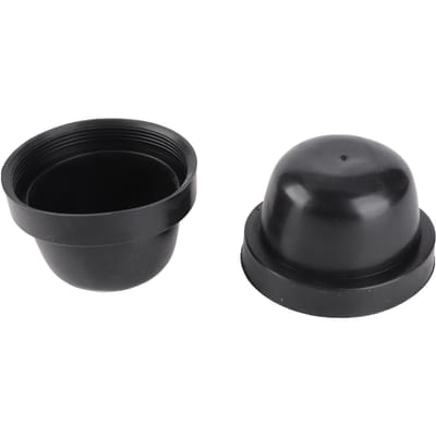 2 Stuks 70mm Auto LED Lamp Koplamp Rubber Waterdicht Stofdicht Afsluitdeksel black