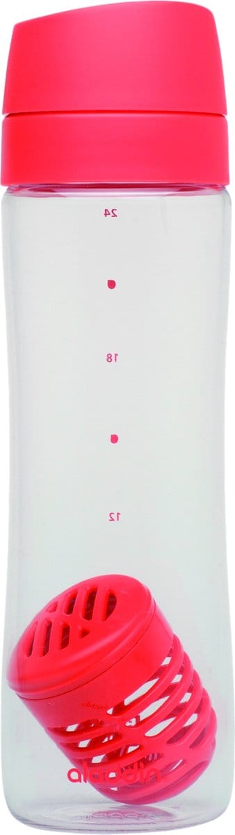 Aladdin Waterfles Infuse - Met Fruit Compartiment - 0.70 l - Tomato - Rood