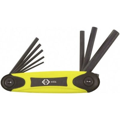 C.K Haakse schroevendraaierset Sleutelbreedte (metrisch): 1.5 mm, 2 mm, 2.5 mm, 3 mm, 4 mm, 5 mm, 6 mm, 8 mm