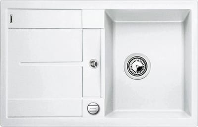 Blanco Metra 45 S manueel vlakbouw wit 519083 spoelbak