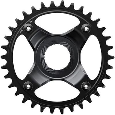 Shimano Kettingblad Steps E8000 12s 104 Mm 36t Rvs Zwart