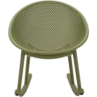 Stoel Ibiza Green Roching Chaircm 66x88x80