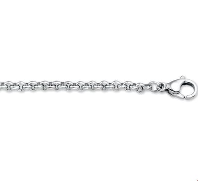 Stalen Collier jasseron 3 6502732 80 cm